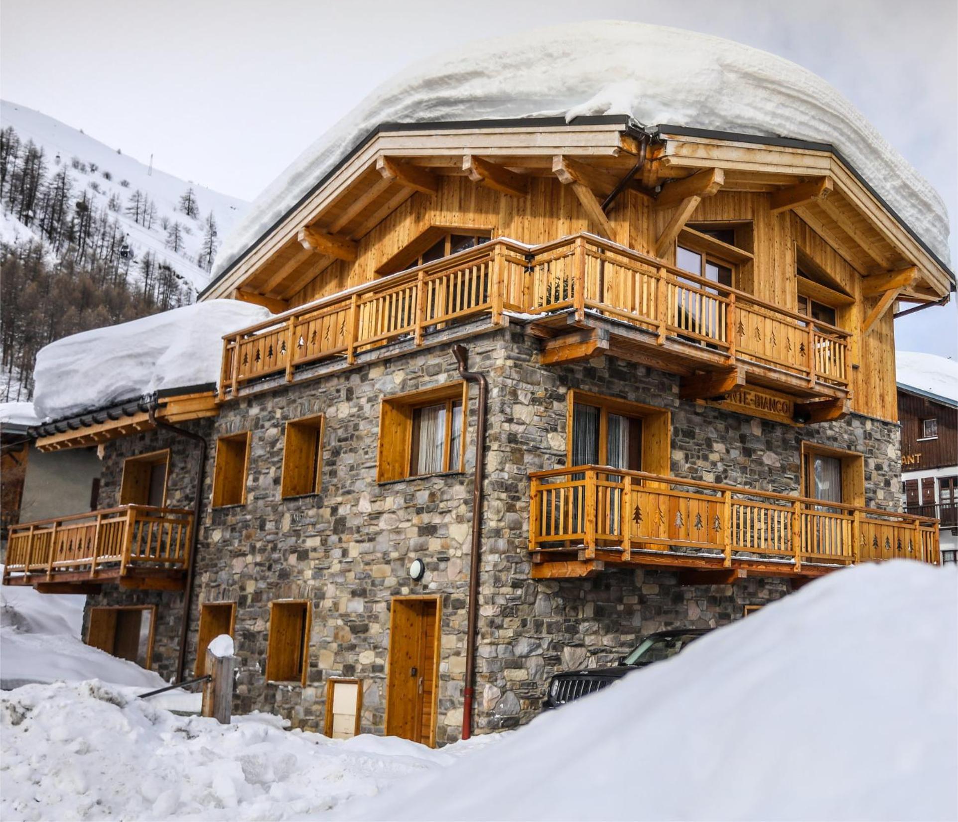 Chalet Monte Bianco Tignes Eksteriør billede