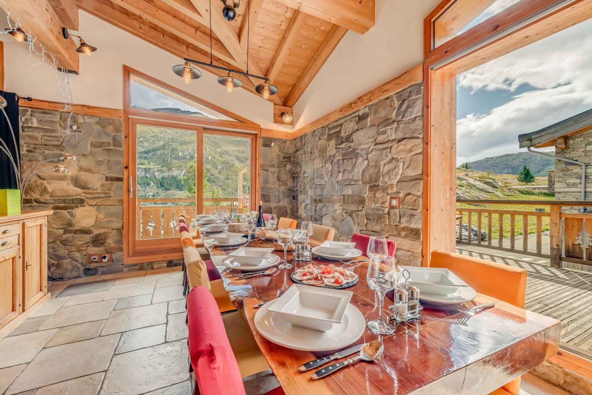 Chalet Monte Bianco Tignes Eksteriør billede