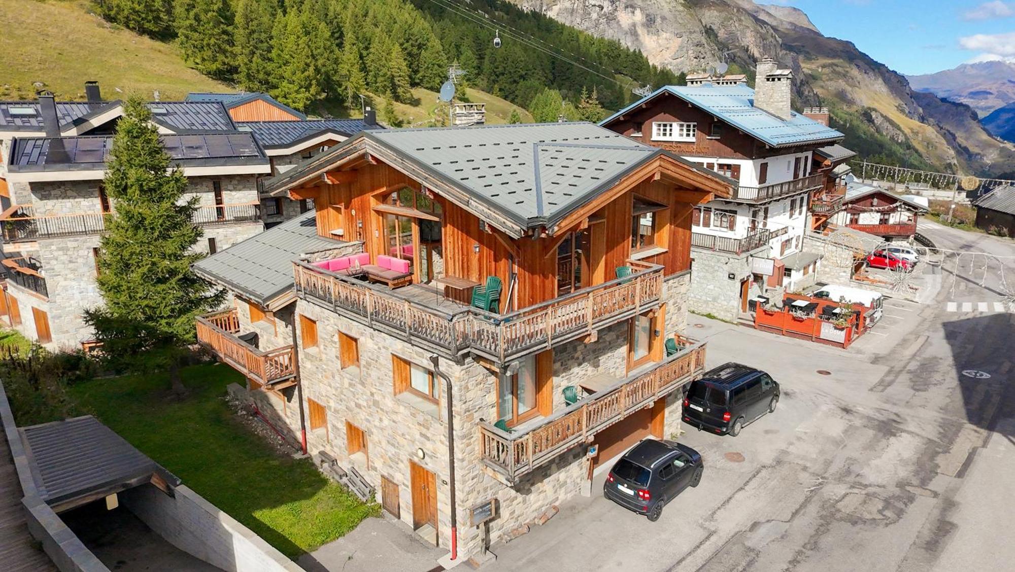Chalet Monte Bianco Tignes Eksteriør billede