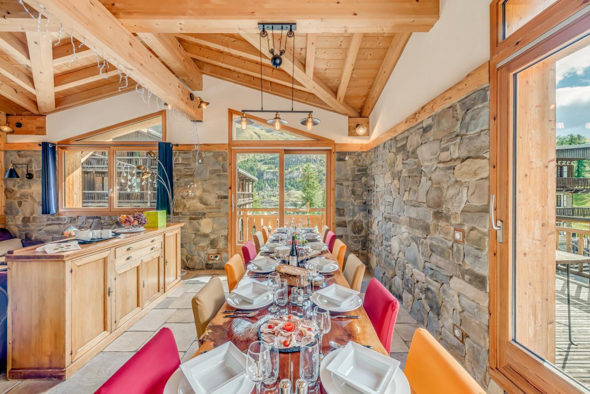 Chalet Monte Bianco Tignes Eksteriør billede