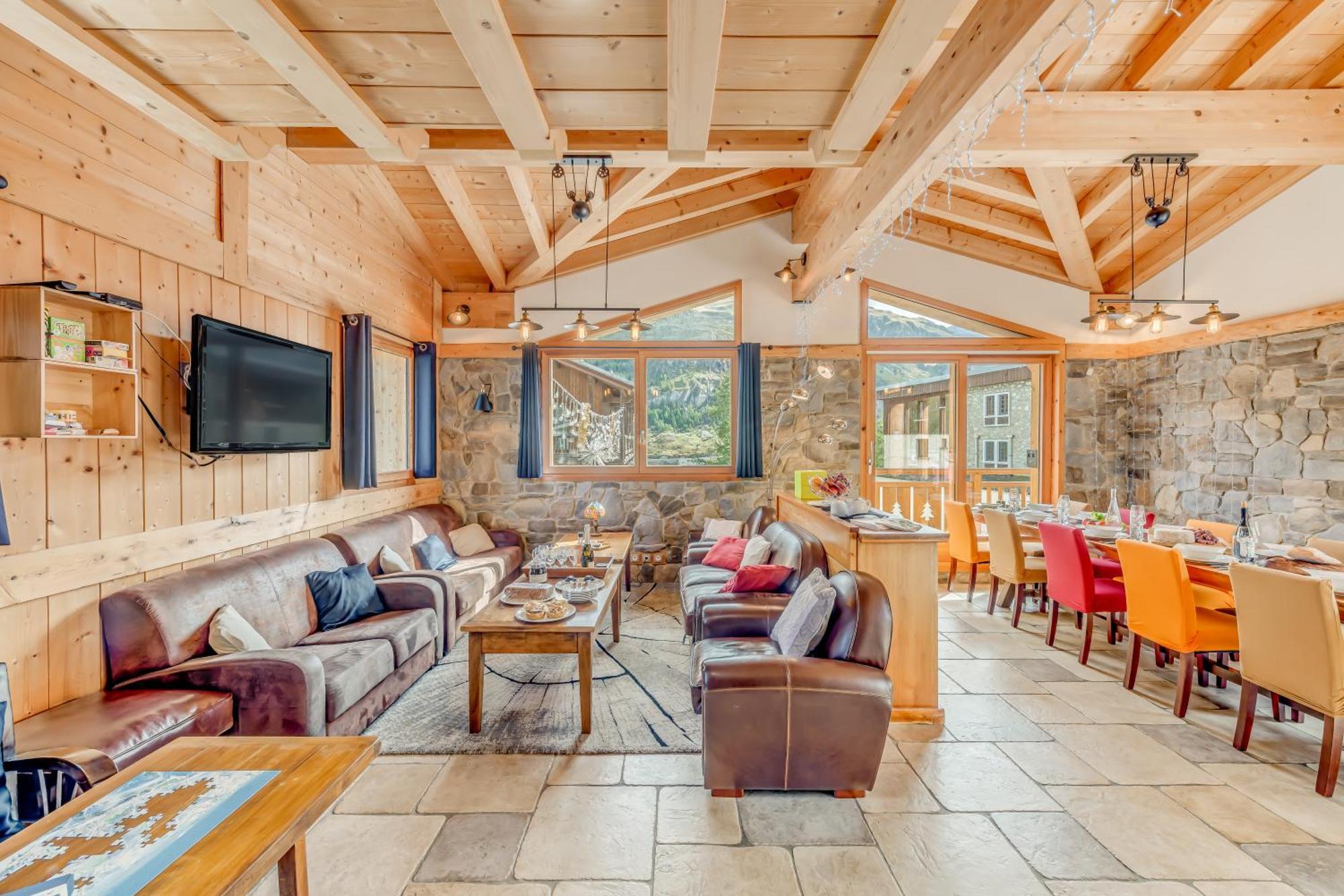 Chalet Monte Bianco Tignes Eksteriør billede